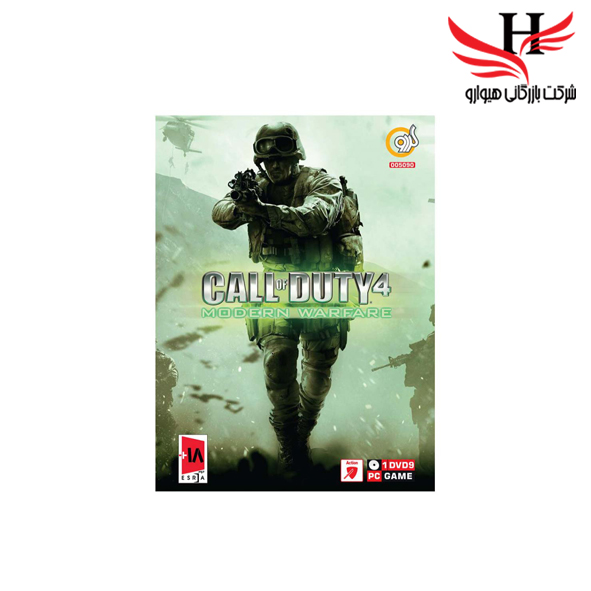 تصویر بازي گردو CALL OF DUTY 4 MODEM WARFAR-1DVD9 PC 